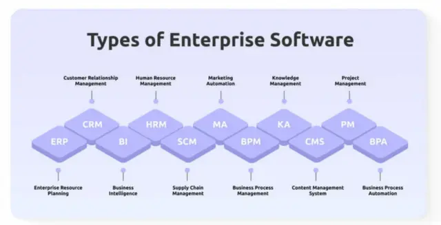 Types of Enterprise Software Systems